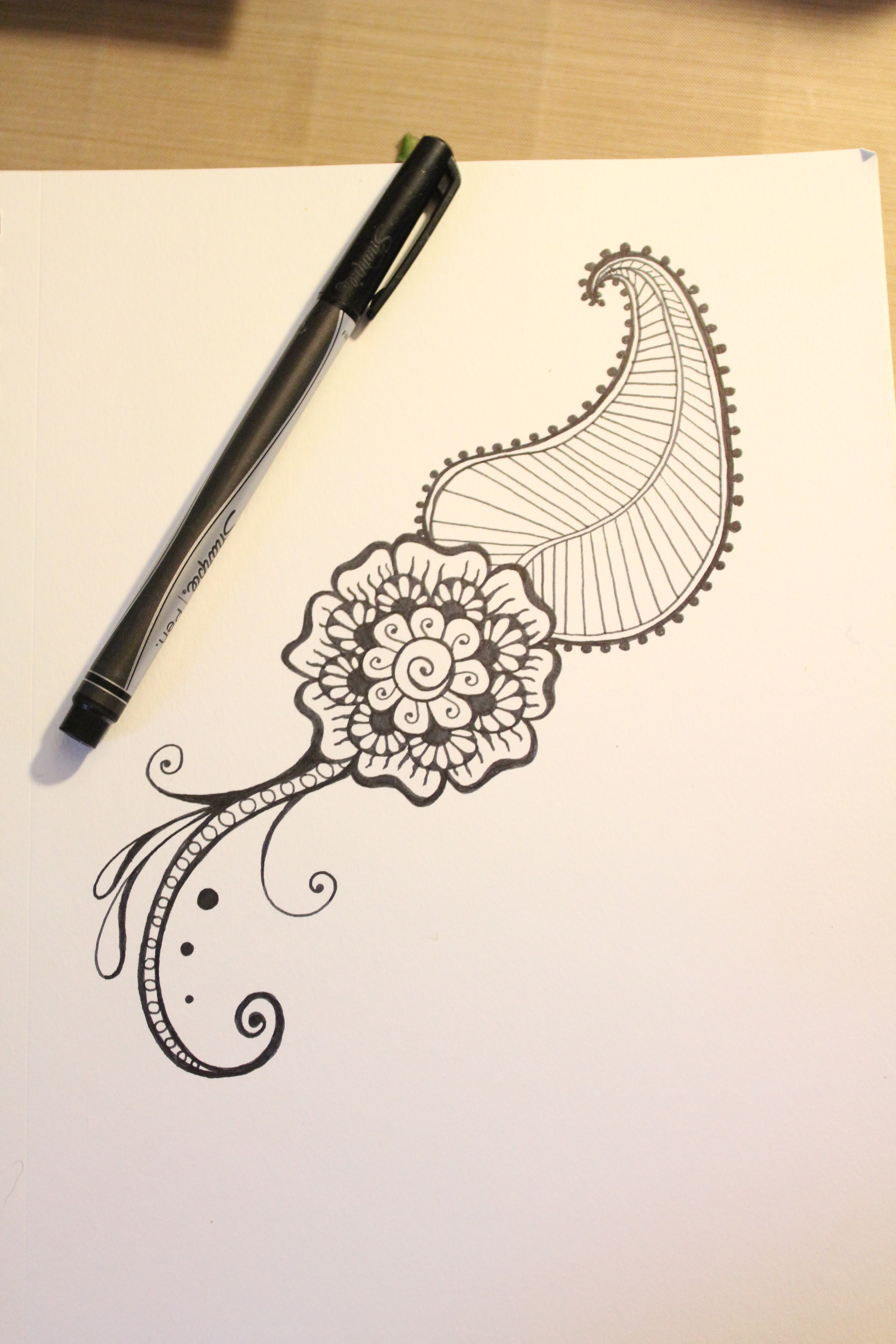 My daughter stole this from me and is currently coloring it in.