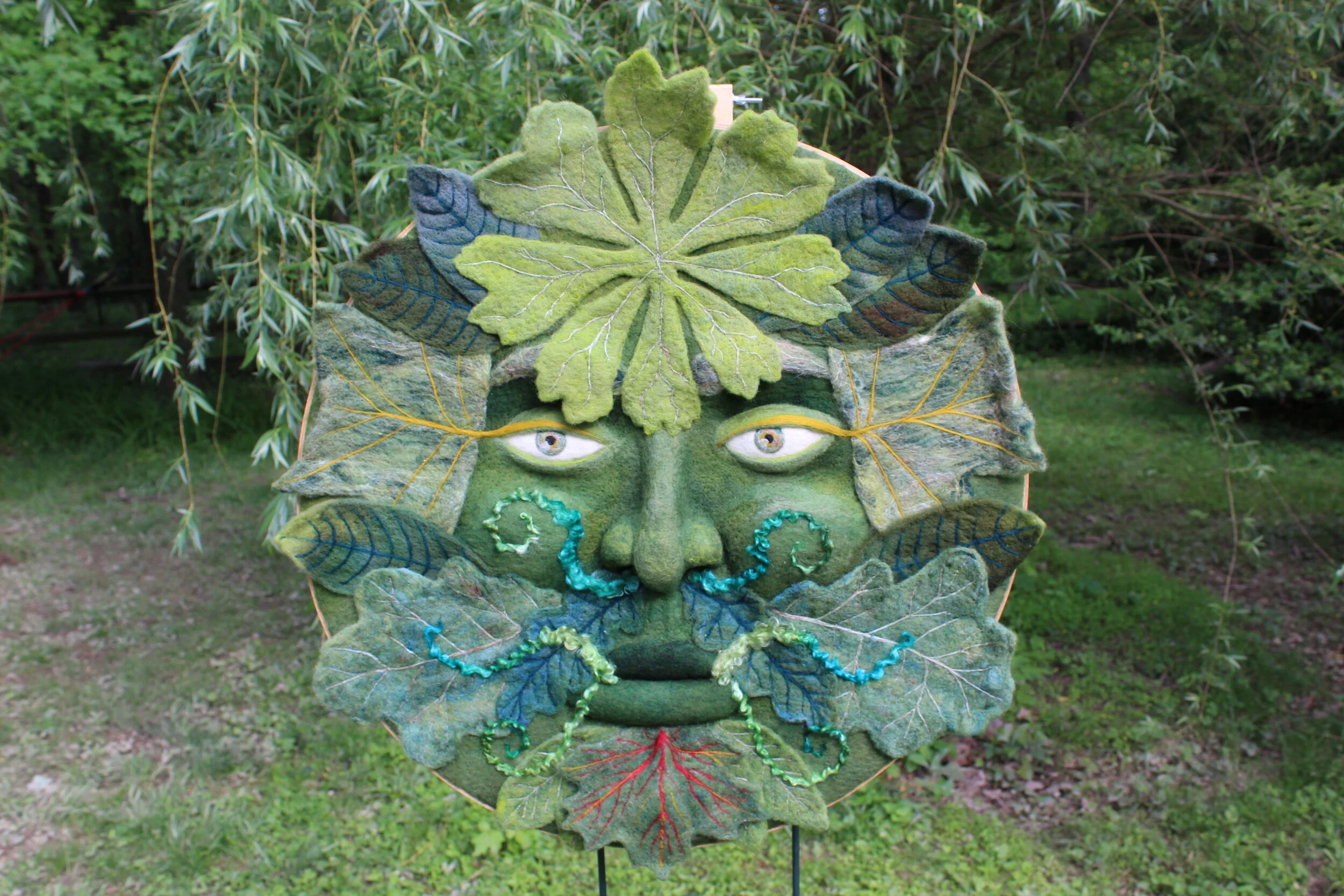 Green Man by Magi Kern (May 2019)