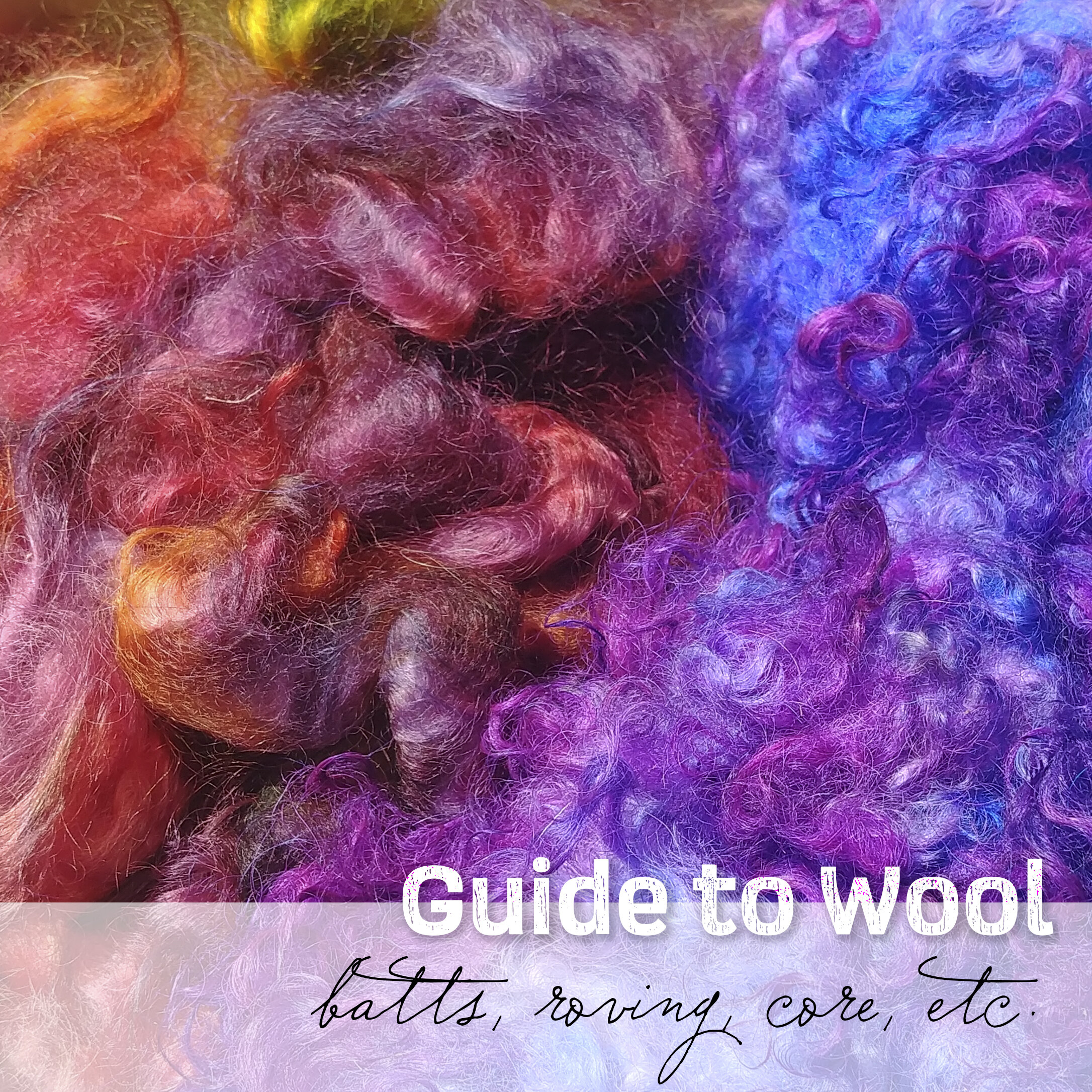 Core Wool Batt for Needle Felting Needle Felting Stuffing Wool Wet