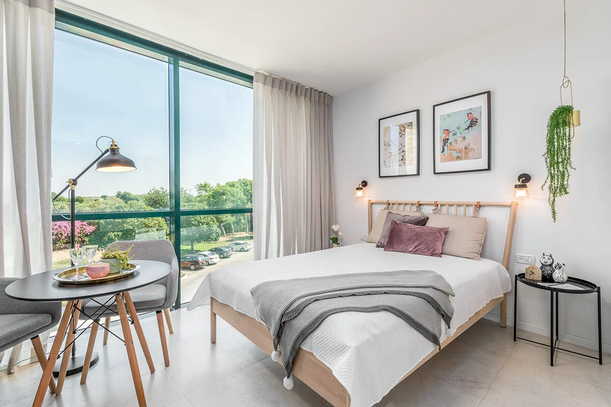 חדר שינה מעוצב