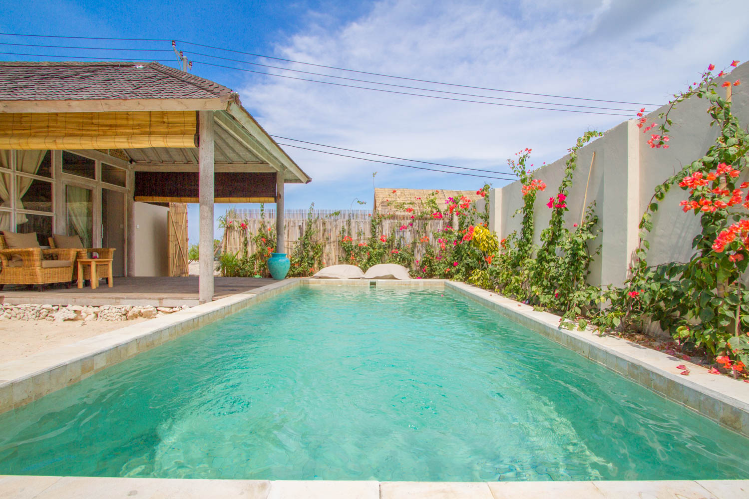 Big private pool - Avia Villa Resort Gili Meno