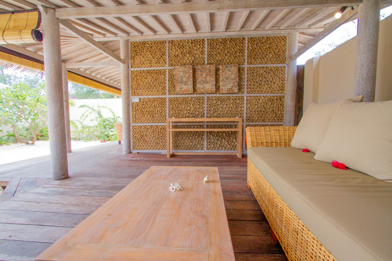 Living room 2 bedrooms villa Avia Villa Resort - Gili Meno