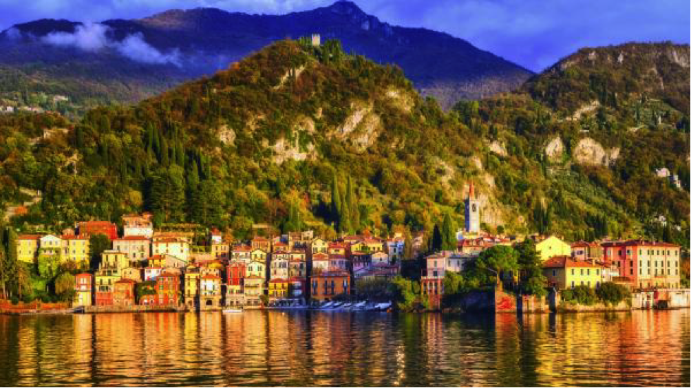 Romantic retreat: the steep terrain and strict planning laws mean lakeside towns such as Menaggio have remained unspoilt. XANTANA/GETTY IMAGES