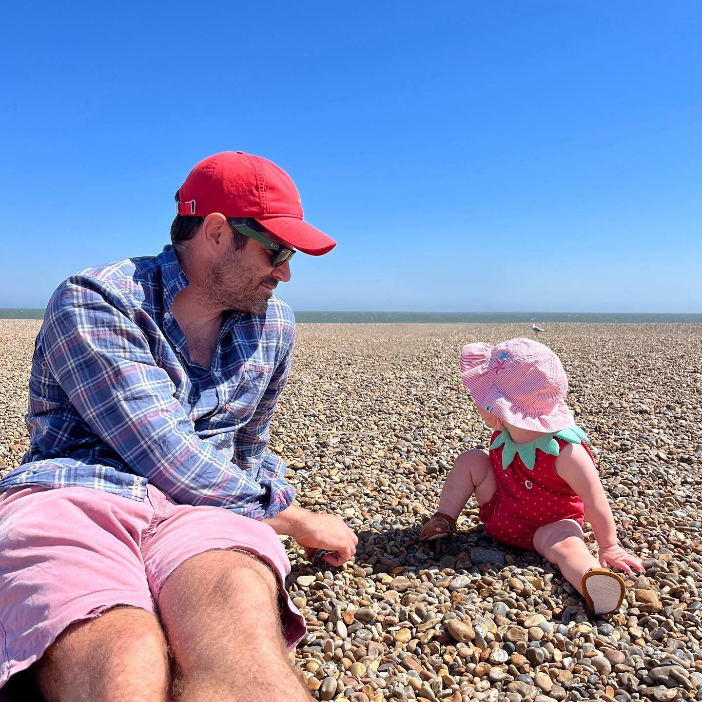 Aldeburgh on Friday, with my favourite 40-something and 11-monther 🍓🌞