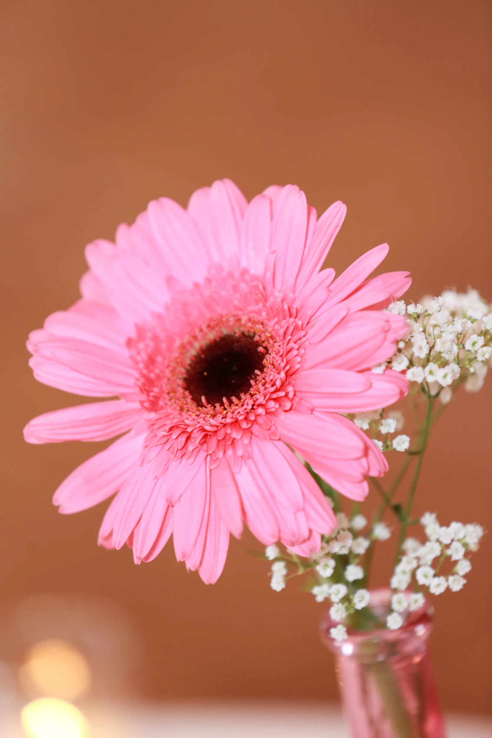 Flower on wedding table