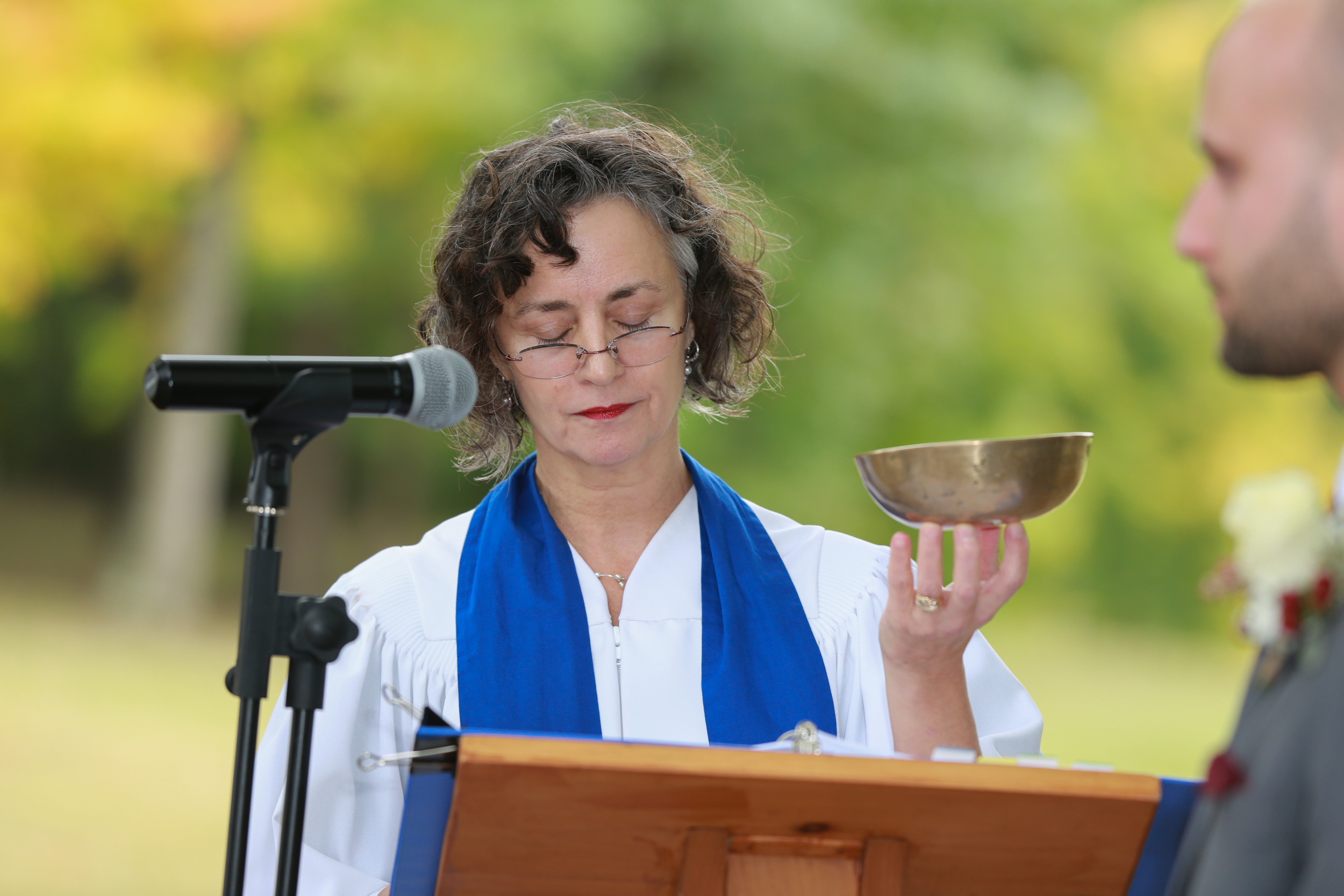 Ceremony in Hudson