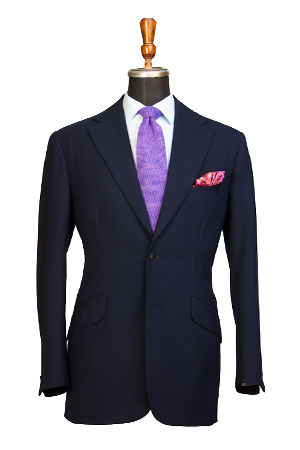 Men's 2 Piece Suit One Button Solid Custom Made Wedding Grooms