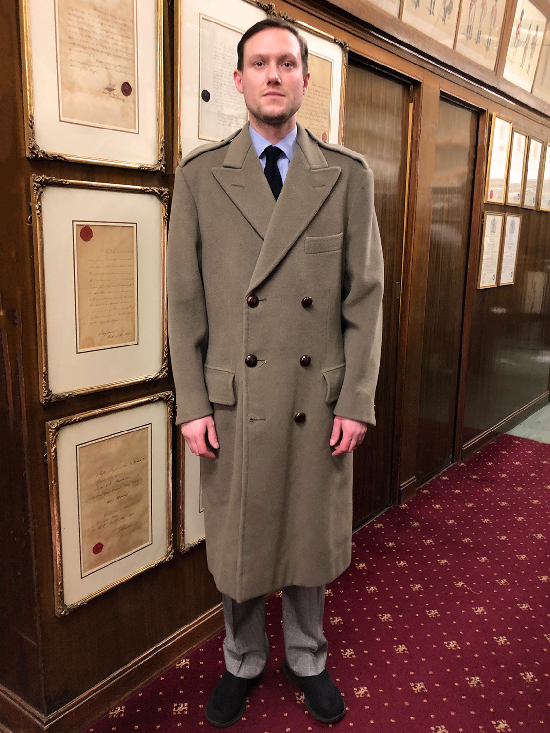 British Warm Overcoat — Meyer & Mortimer