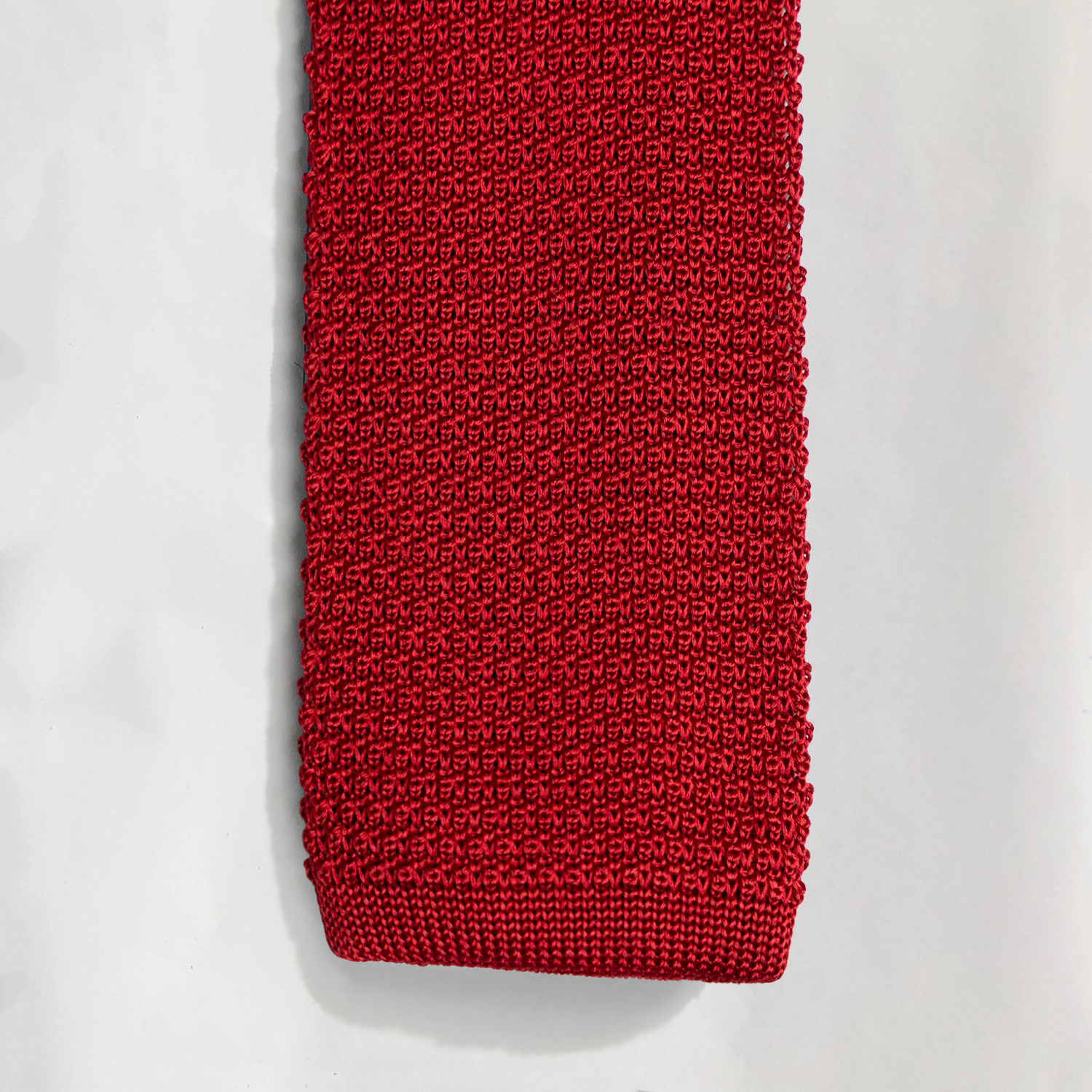 Slim Silk Tie - Red.png