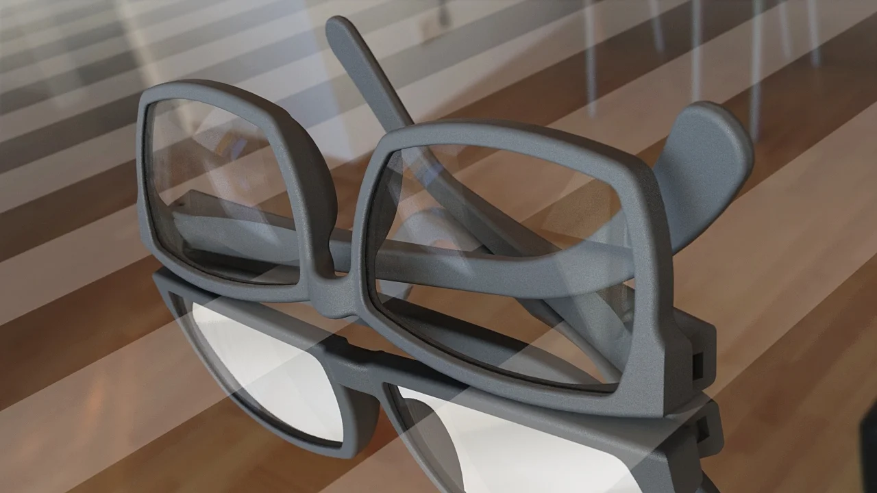 Custom 3D Modeled Glasses