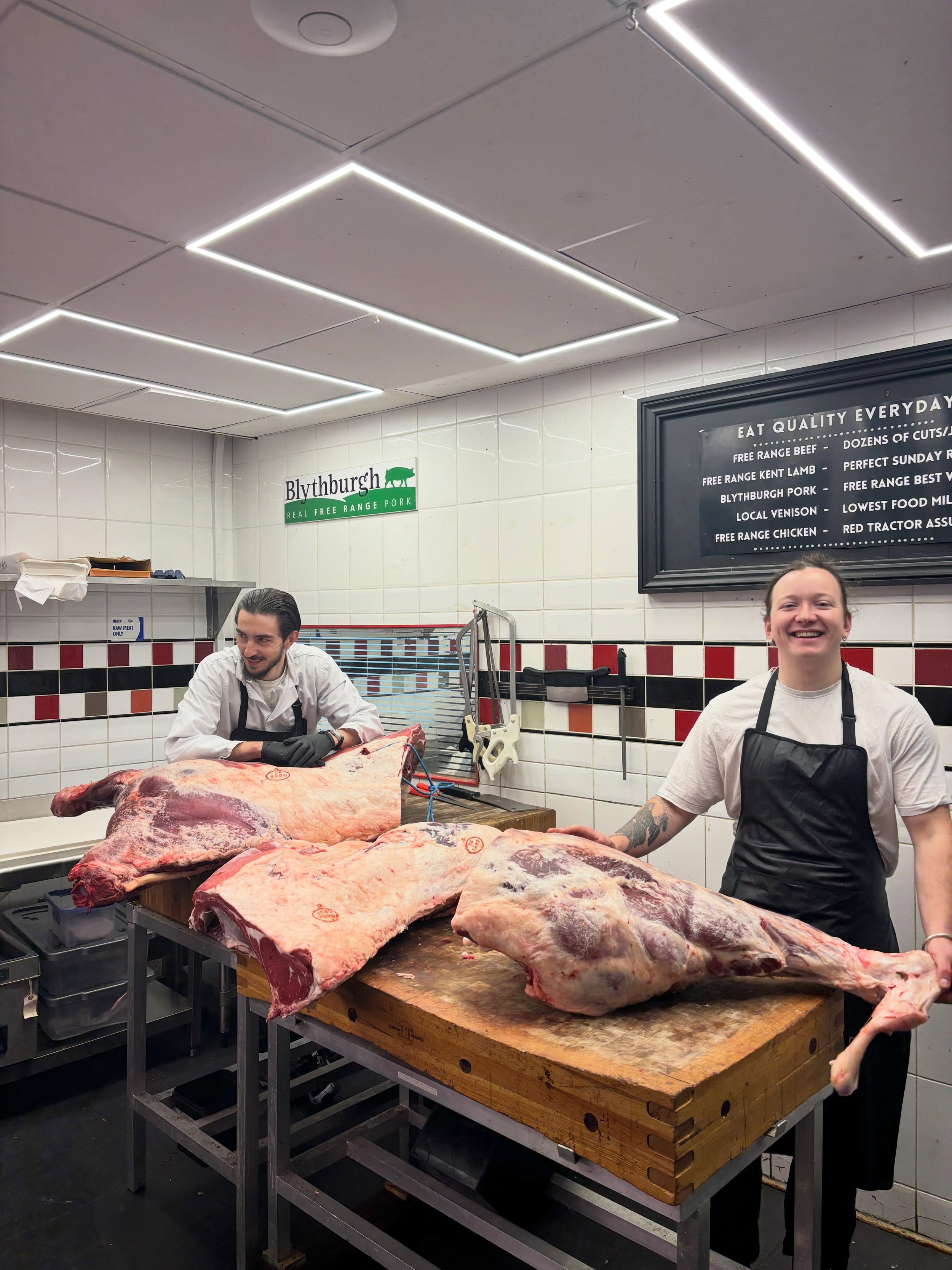 Getting back to Whole Carcass Butchery Season

Bringing back all the stewing cuts and roasts you could want off:

- Side of beef
- Whole deer
- Side of pork
- Whole lamb

This new season also brings Price Drops to all lamb, all venison, and beef tops