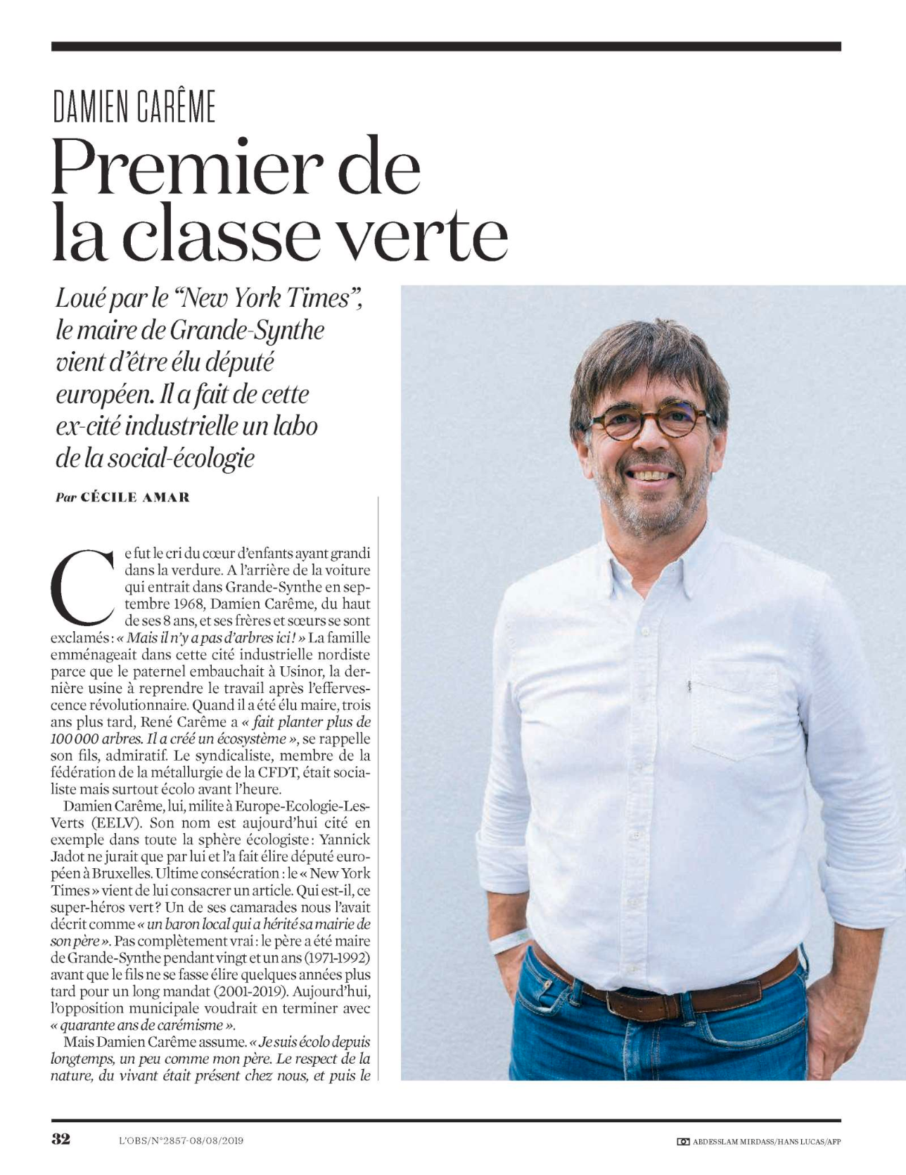 Damien Carême, L'Obs