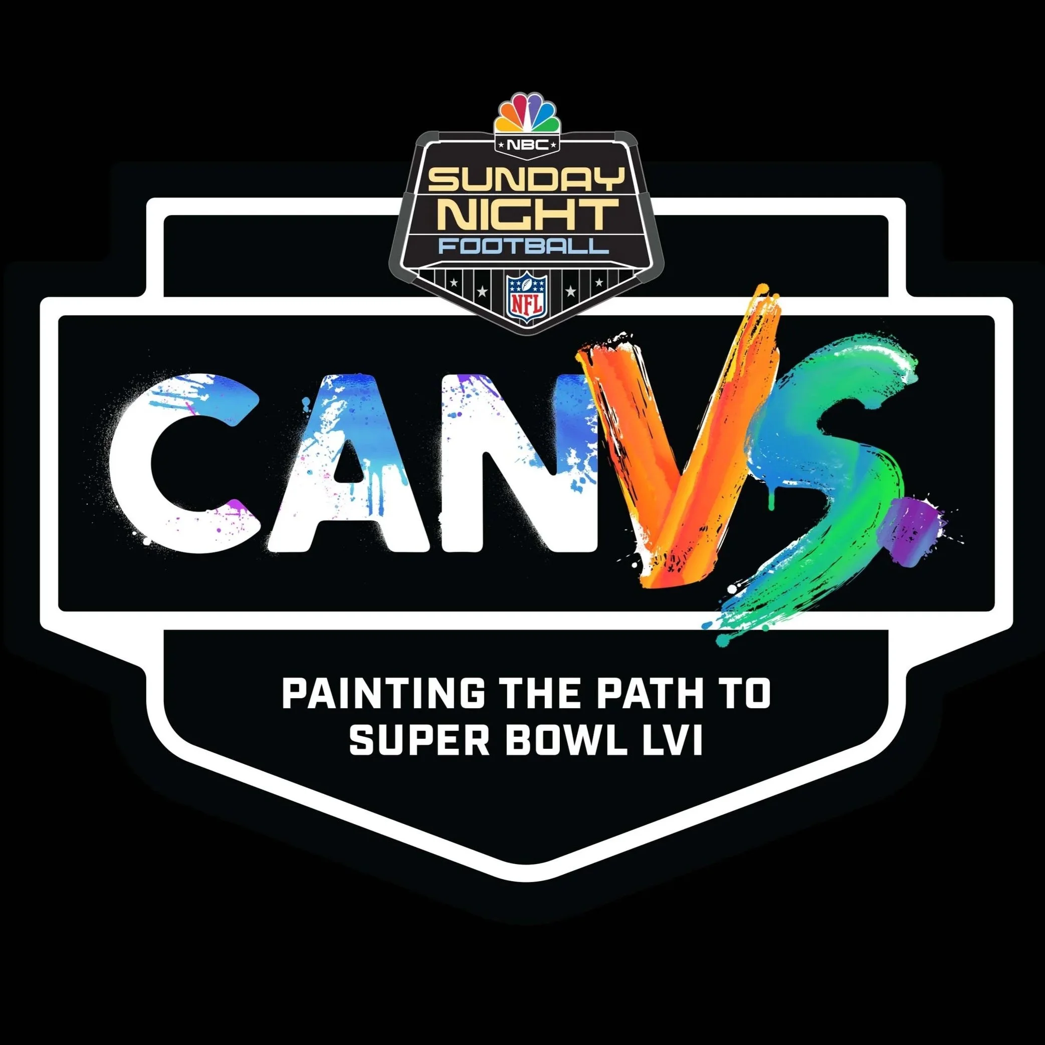 NBC Sunday Night Football Canvs | Zane Statz | ZAS Designs