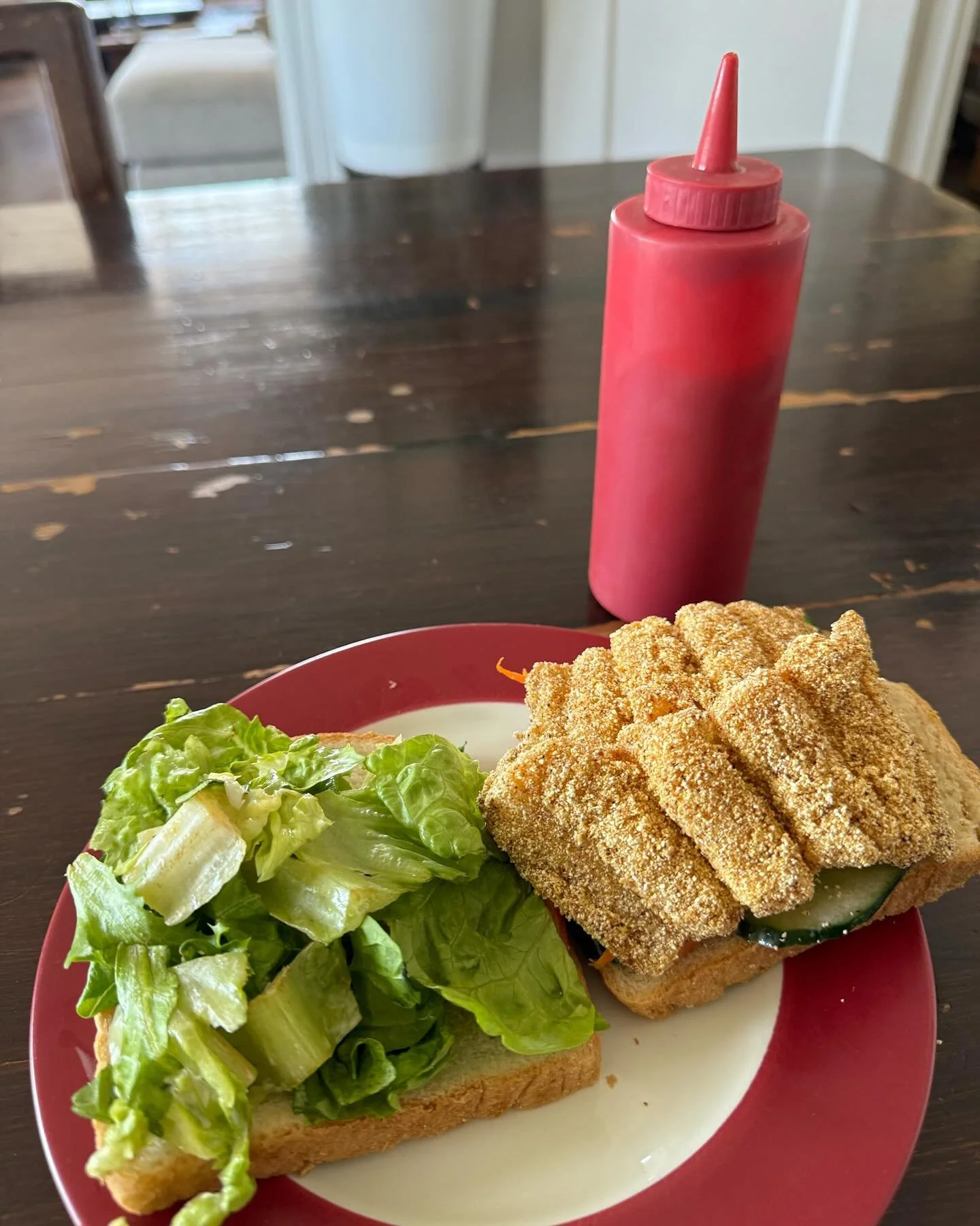 @randyskitchn #fishsandwich. #simpleliciousfood #nomnomnom