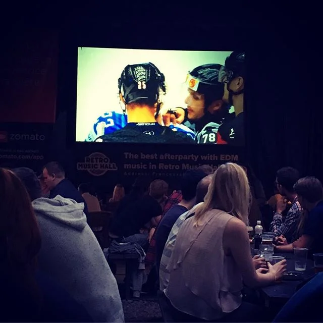 Beer garden + World Championship Canada v Finland. Yup.
#hockey #icehockey #iihf #prague