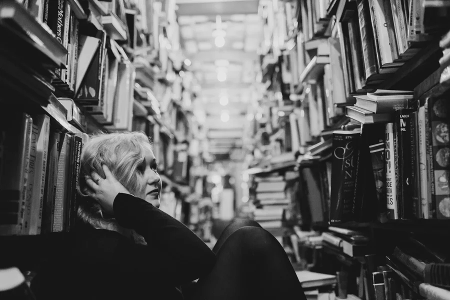 Audrey | Bookstore Portraits | Ghent, Norfolk, VA