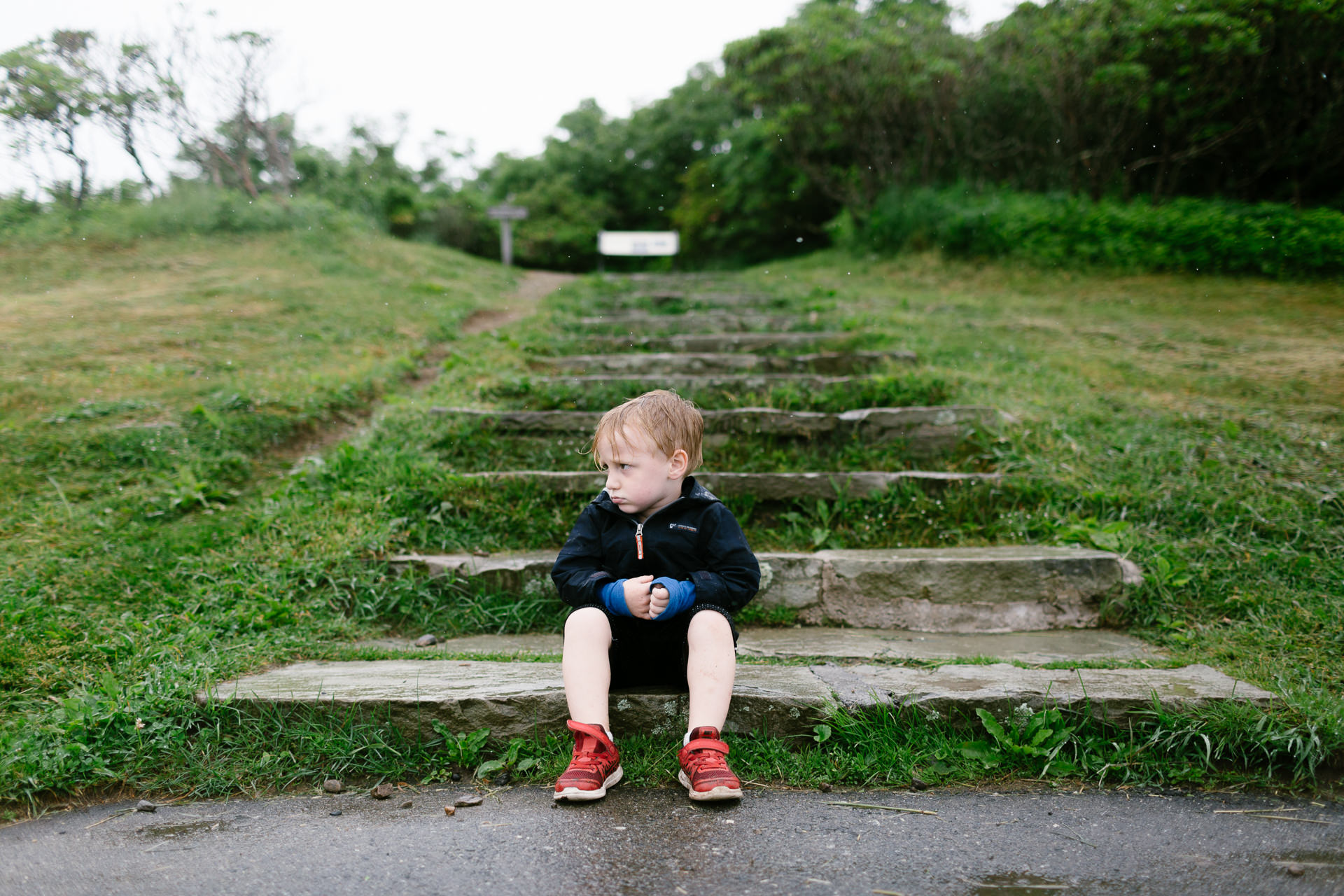 Pouting kid - Of Fate and Chaos - Family Documentary Photography