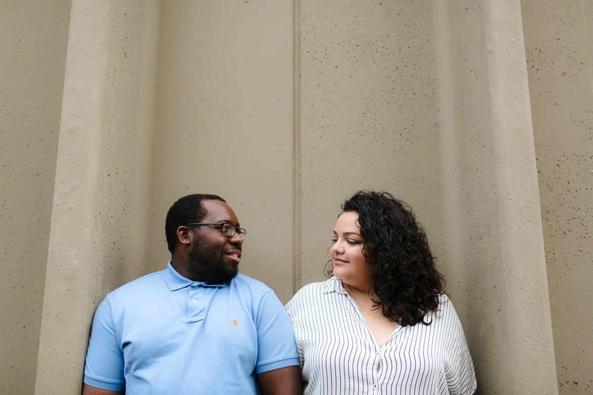 Karina + Melvin | Canal Walk Engagement | Richmond, VA