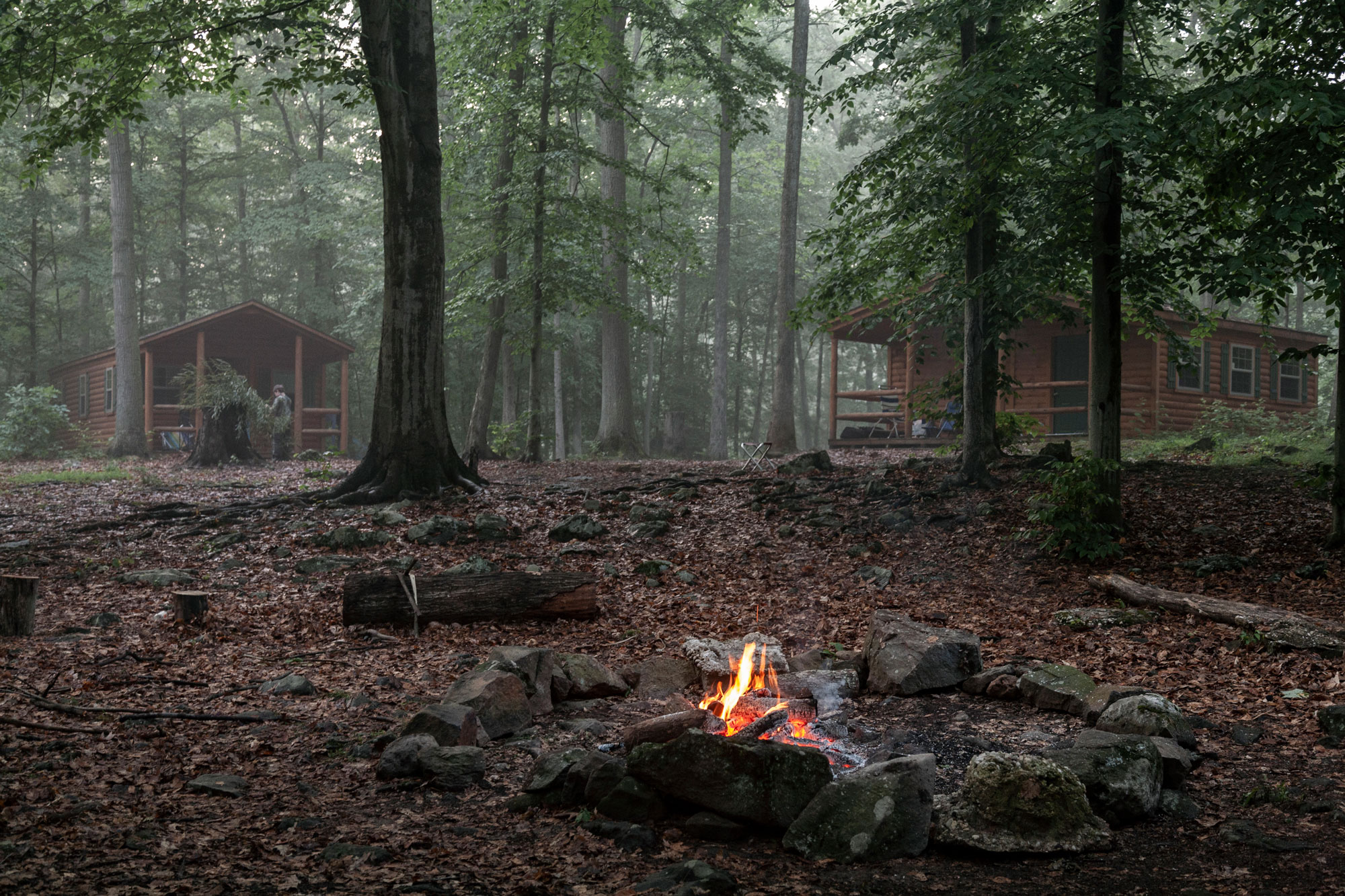 Primitive Survival Camp for The Washington Post Magazine