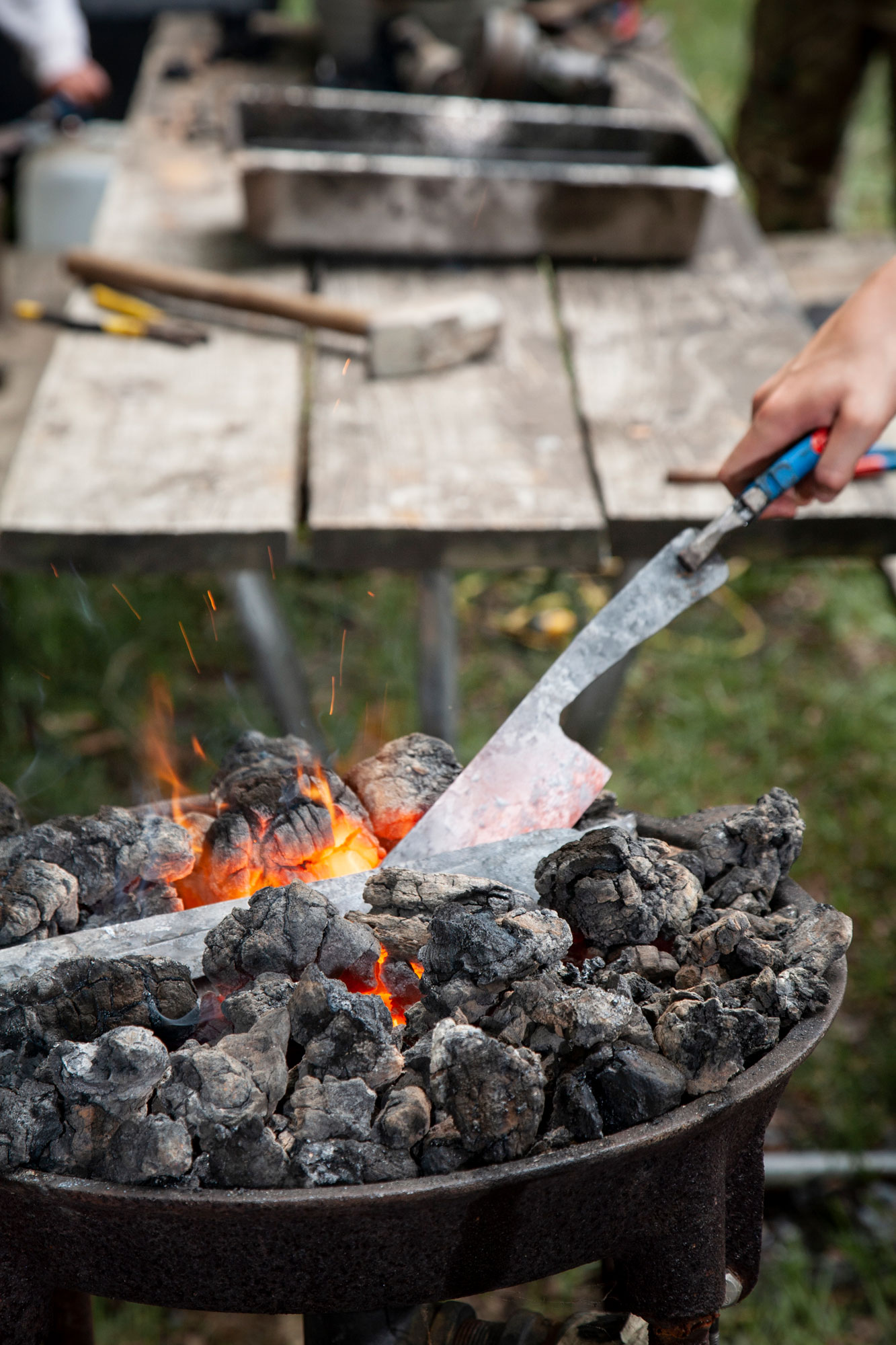 Primitive Survival Camp for The Washington Post Magazine