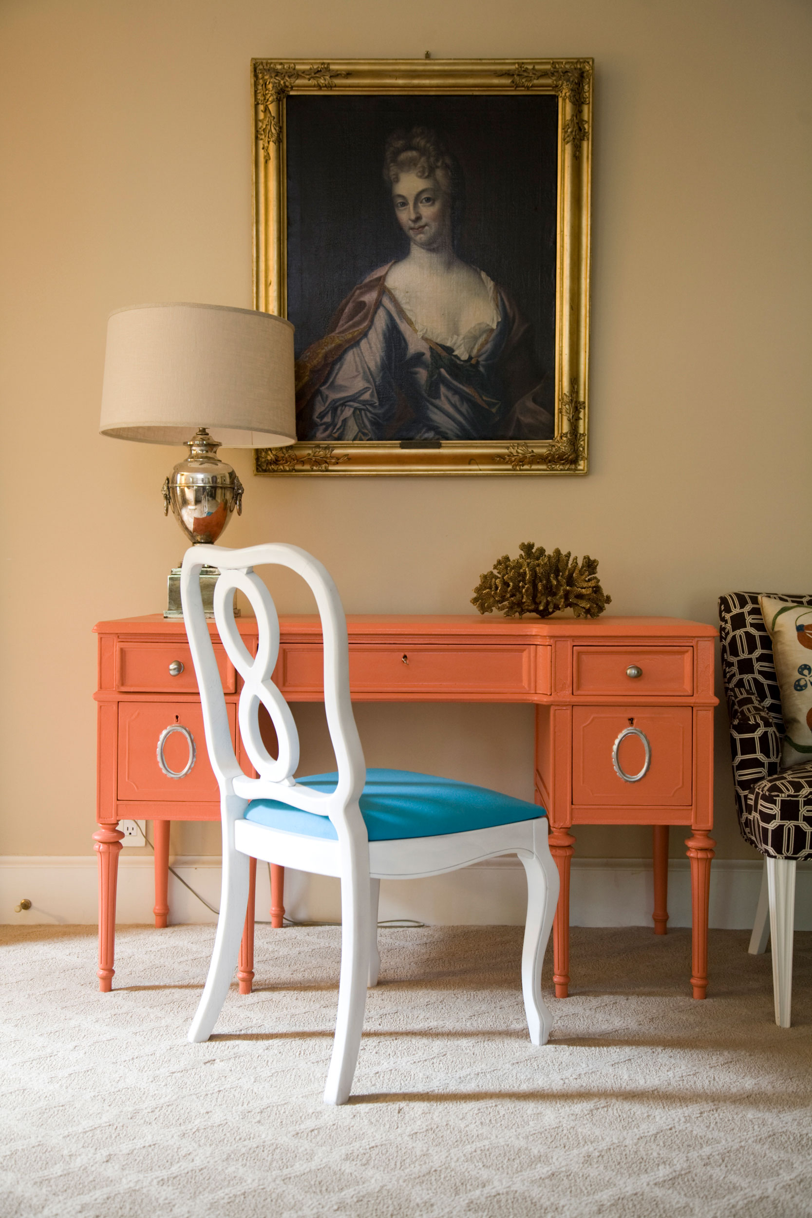  Chair and Desk at Jill Sorensen House- Great Falls Virginia   