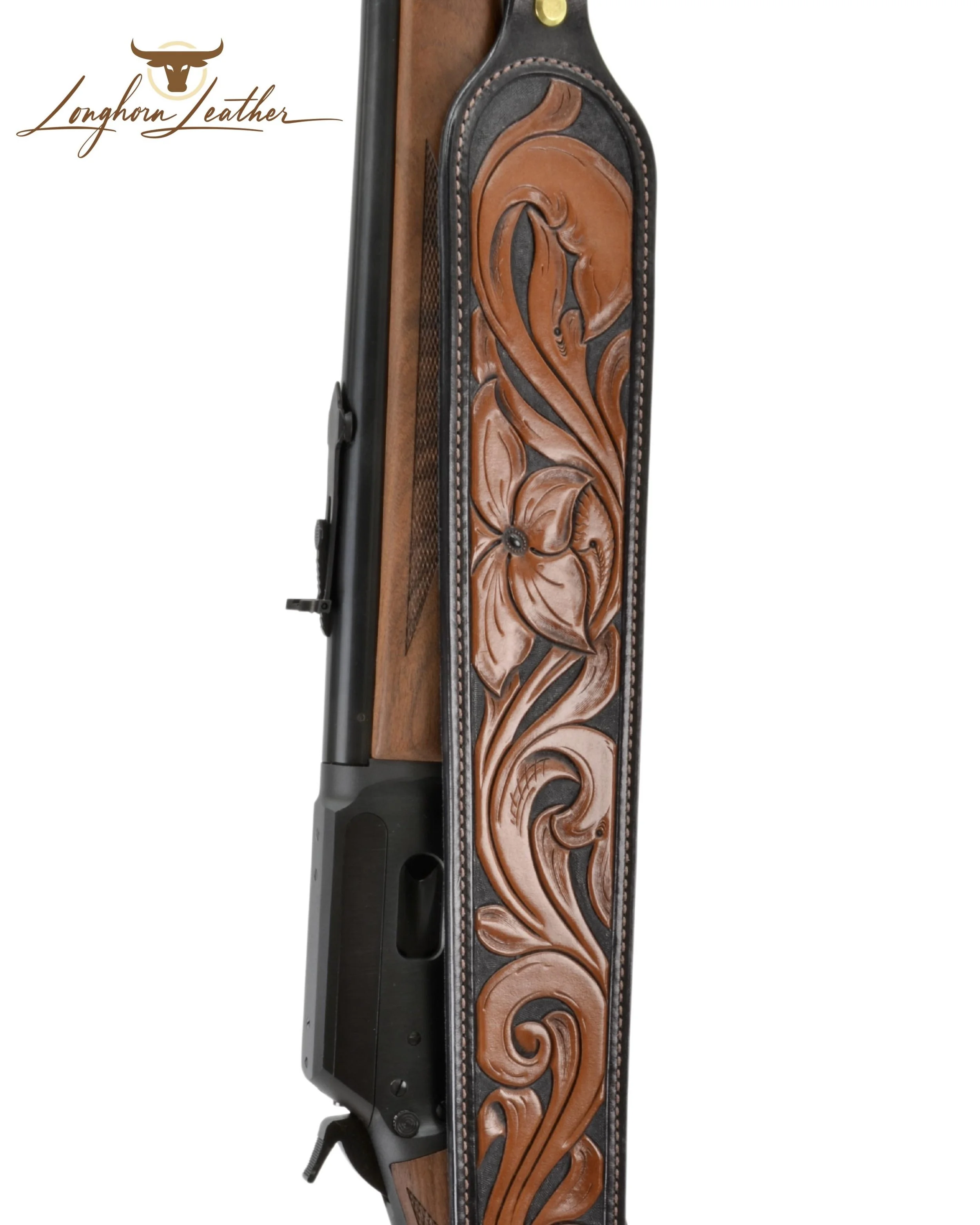 Flower Rifle Sling Longhorn Leather AZ-Get it now! ... In-Stock and Ready to Ship!