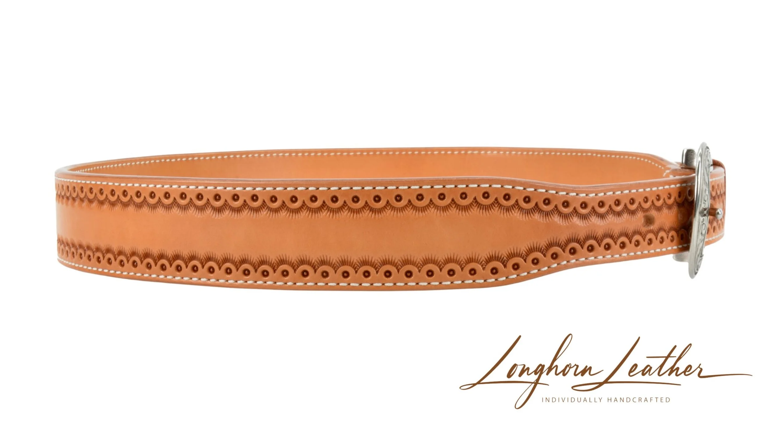 Custom leather gun belt, Cimarron design - Meticulously handcrafted by Longhorn Leather AZ, located in Scottsdale, Arizona (Copy) (Copy) (Copy)