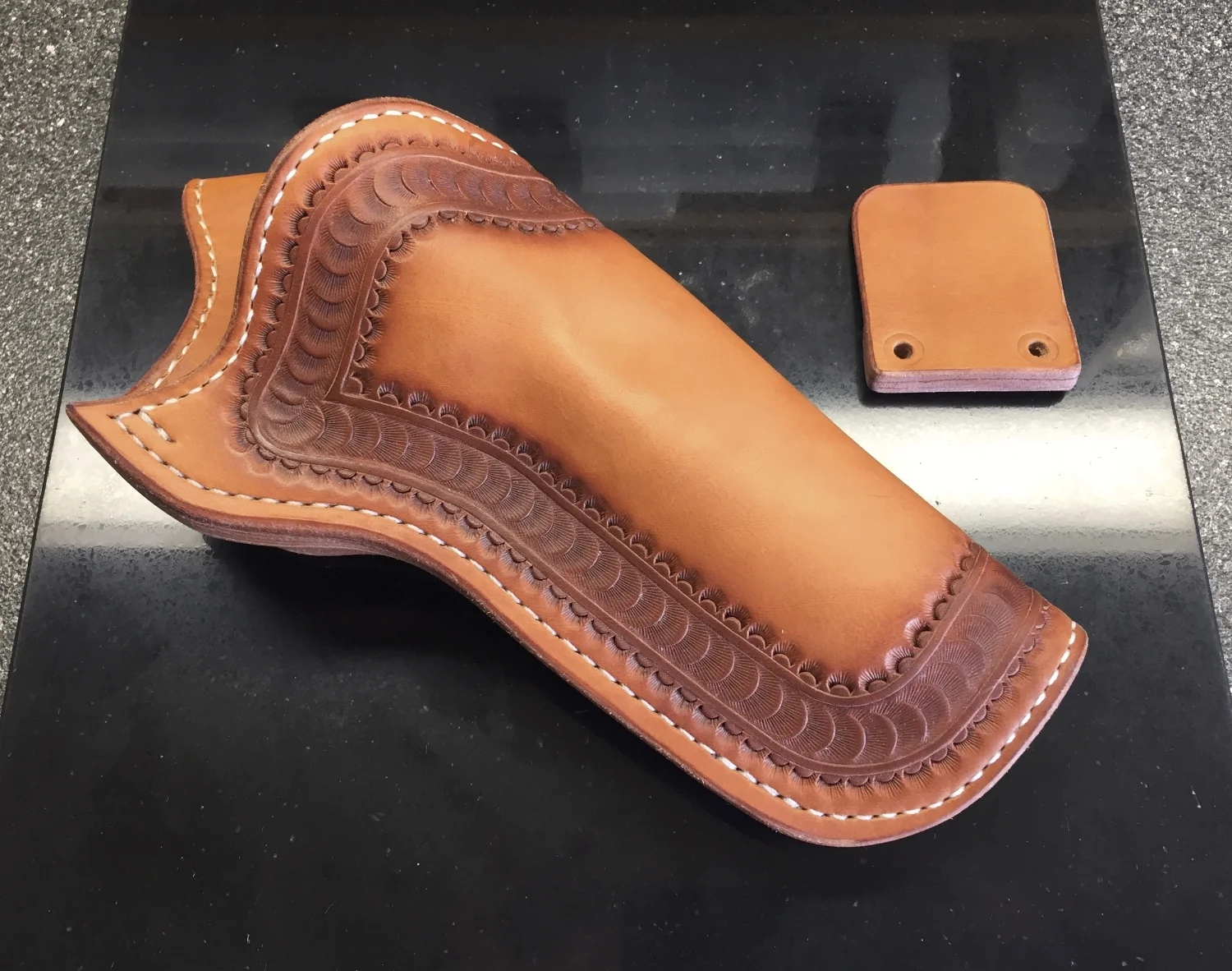 Natural "Aged Oil" Finish