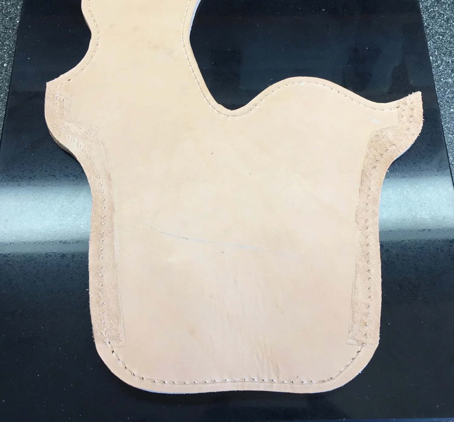 Prepped For Stitching And Welt Installation