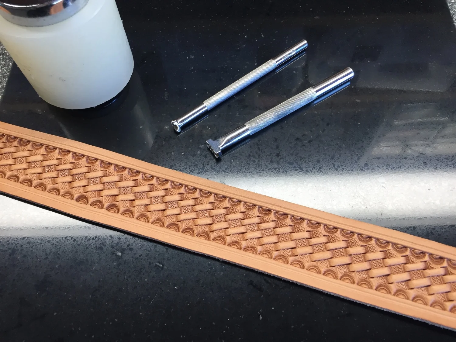 Tooling The "Basket Weave" Design