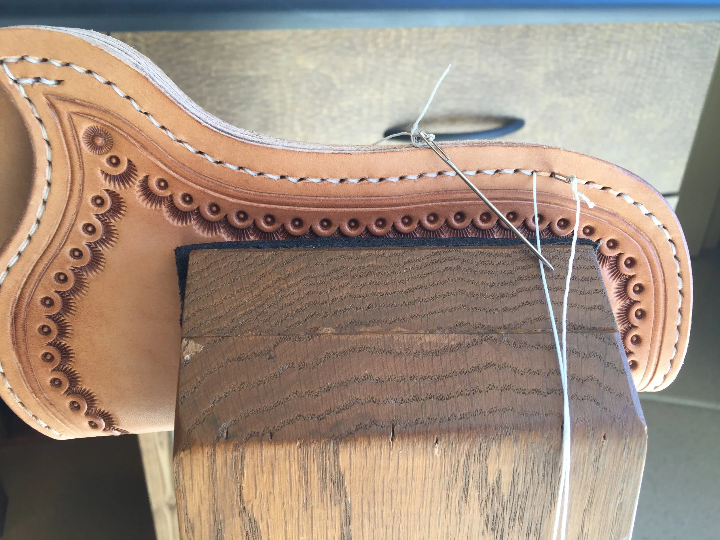 Stitching The Welt