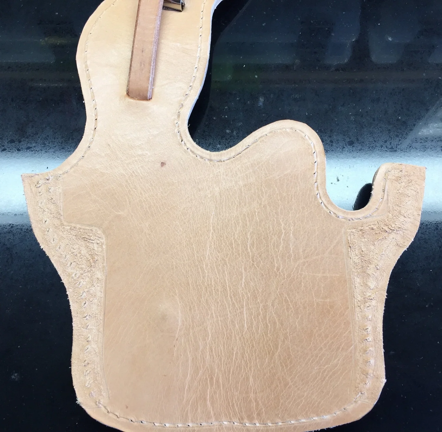Prepped For Stitching And Welt Installation
