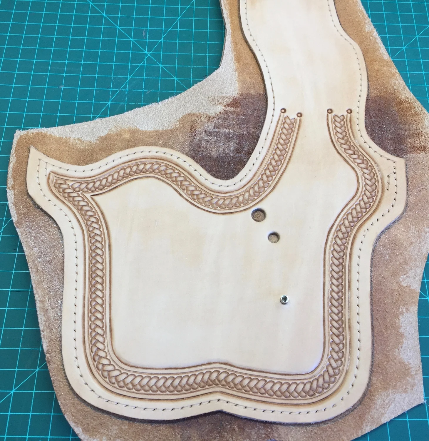 Liner Glued, Ready To Trim