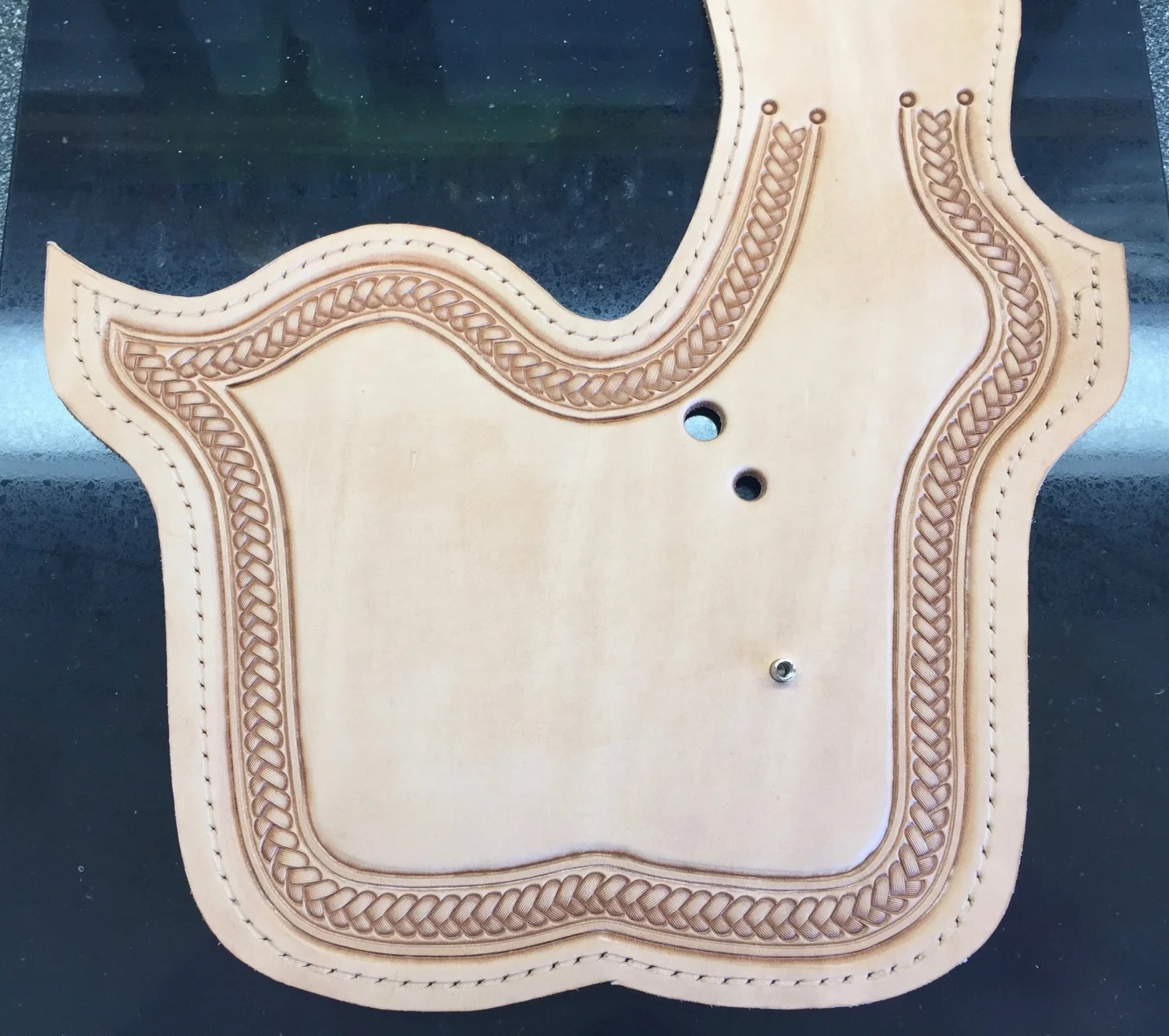 Holes Punched for Hardware