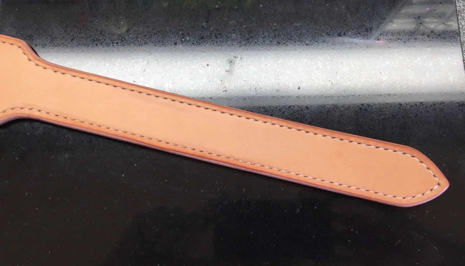 Edges Sanded, Beveled and Burnished