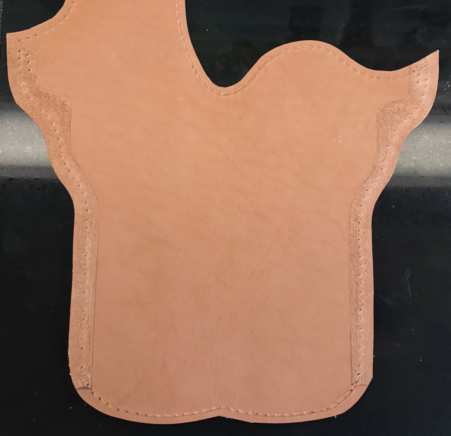 Prepped For Stitching And Welt Installation