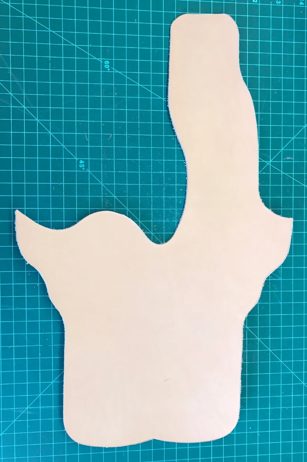 Leather Selected and Cut
