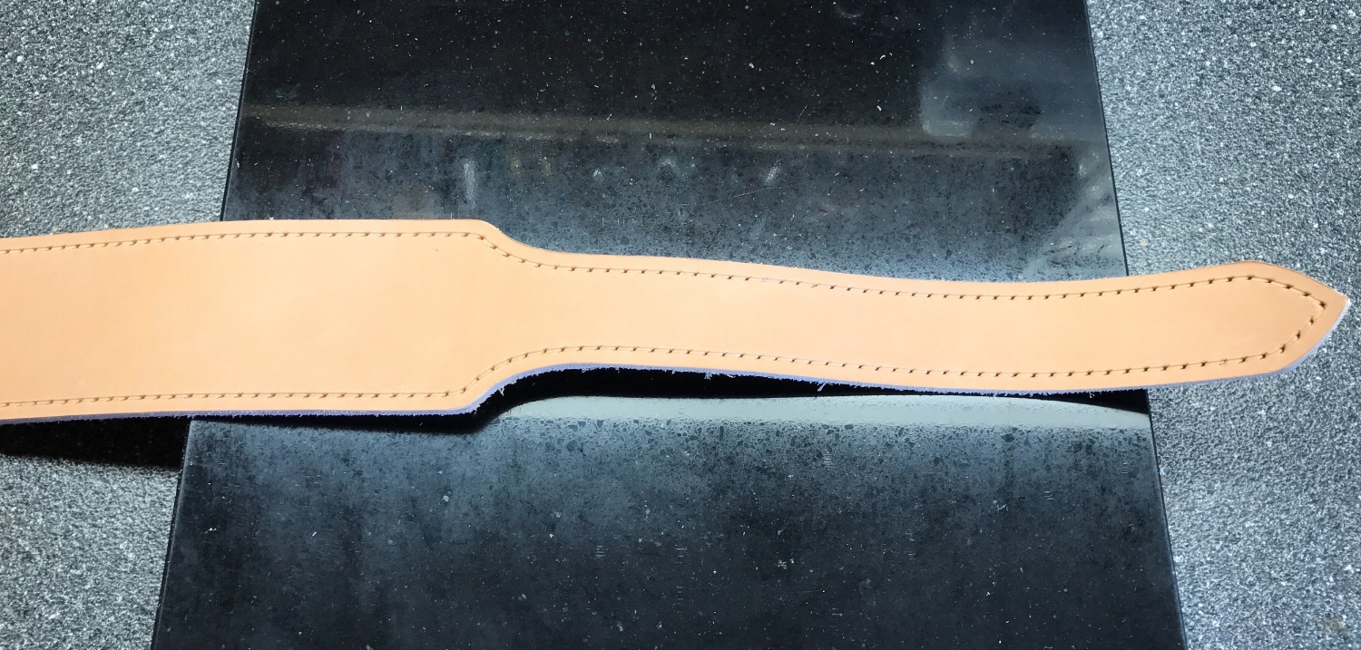 Stitch Groove Cut, Holes Punched