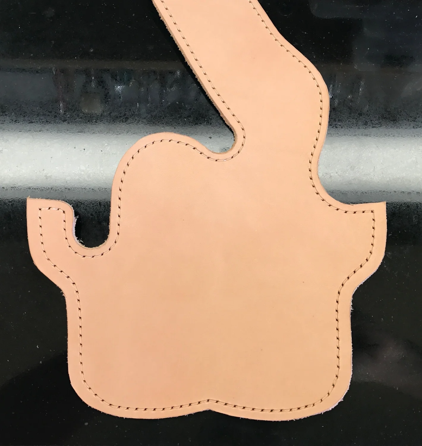 Stitch Groove Cut, Holes punched