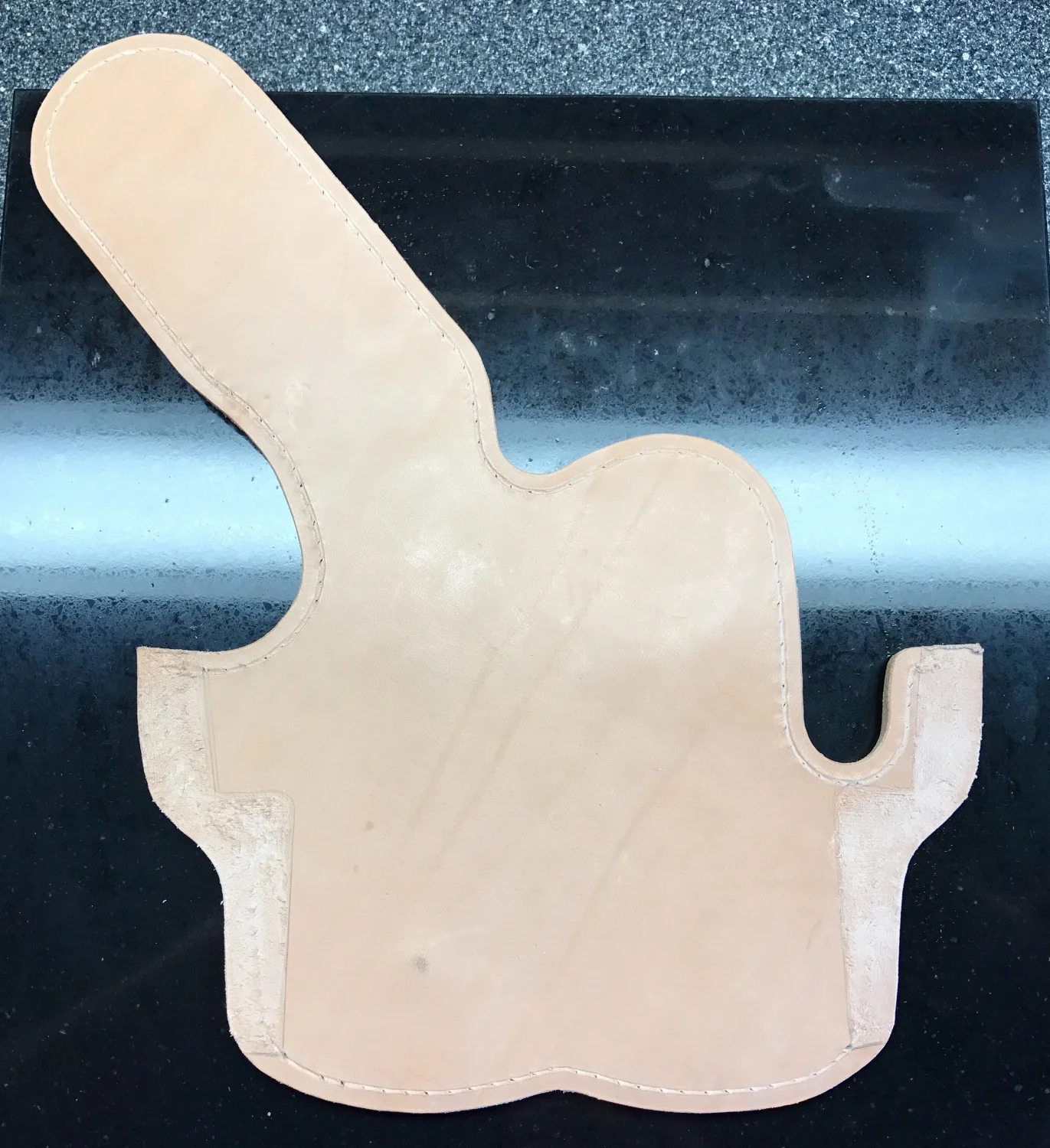 Prepped For Stitching And Welt Installation