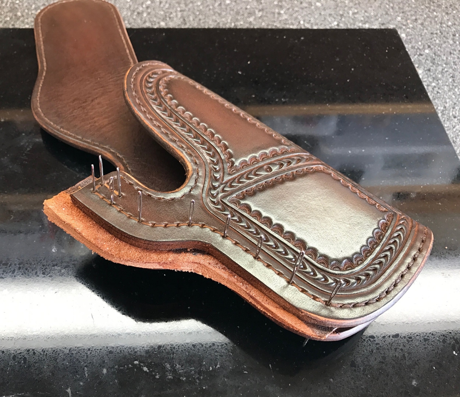 Holster Prepped for Welt