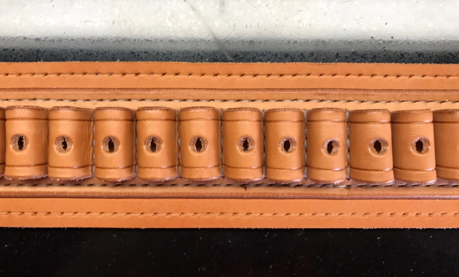 Cartridge Loops Stitched In Place