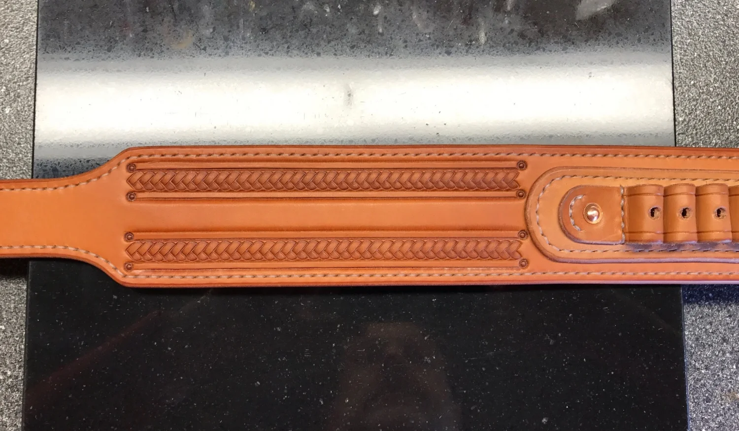 Edges Burnished, Ready for Finish