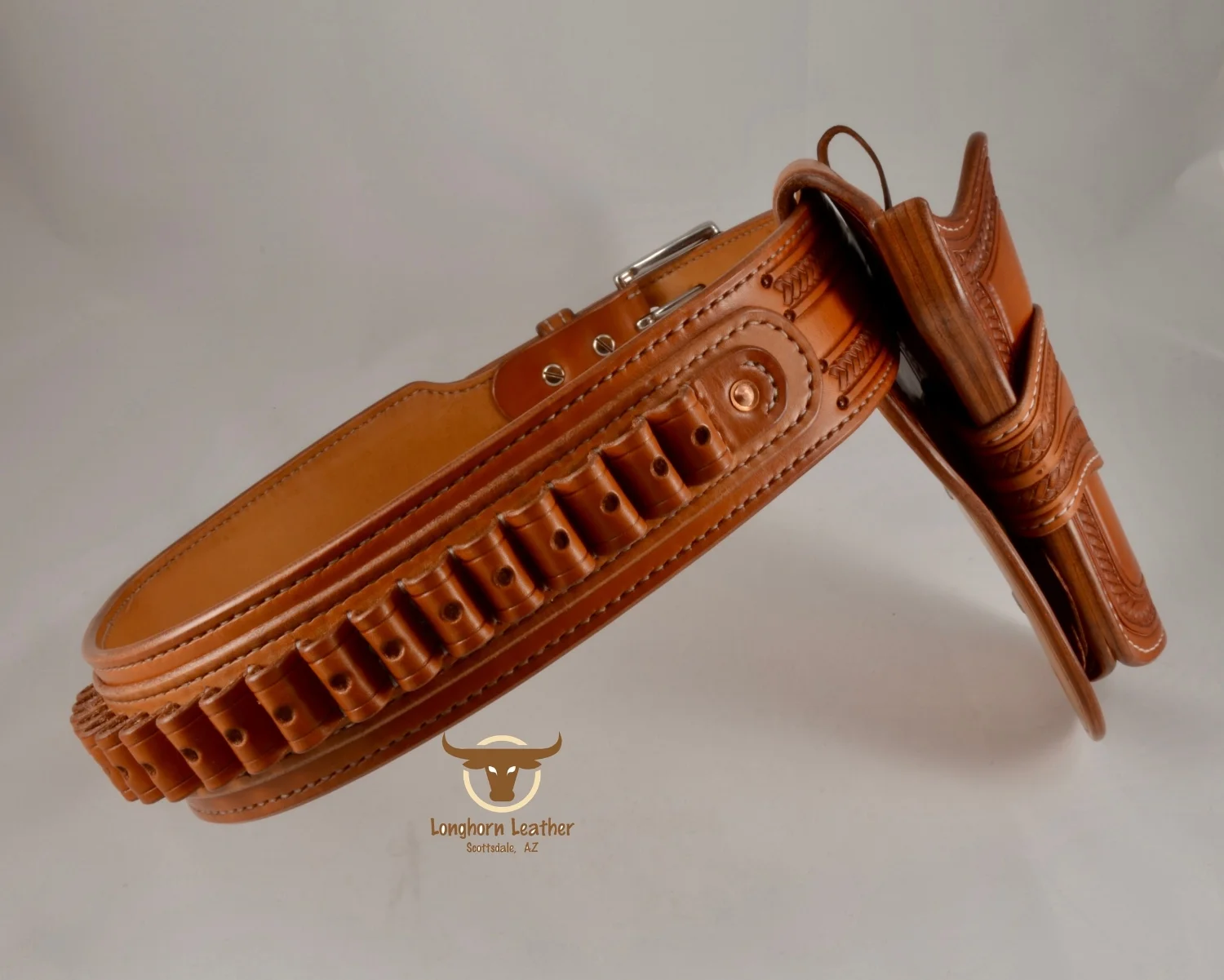 Belt with Matching Holster
