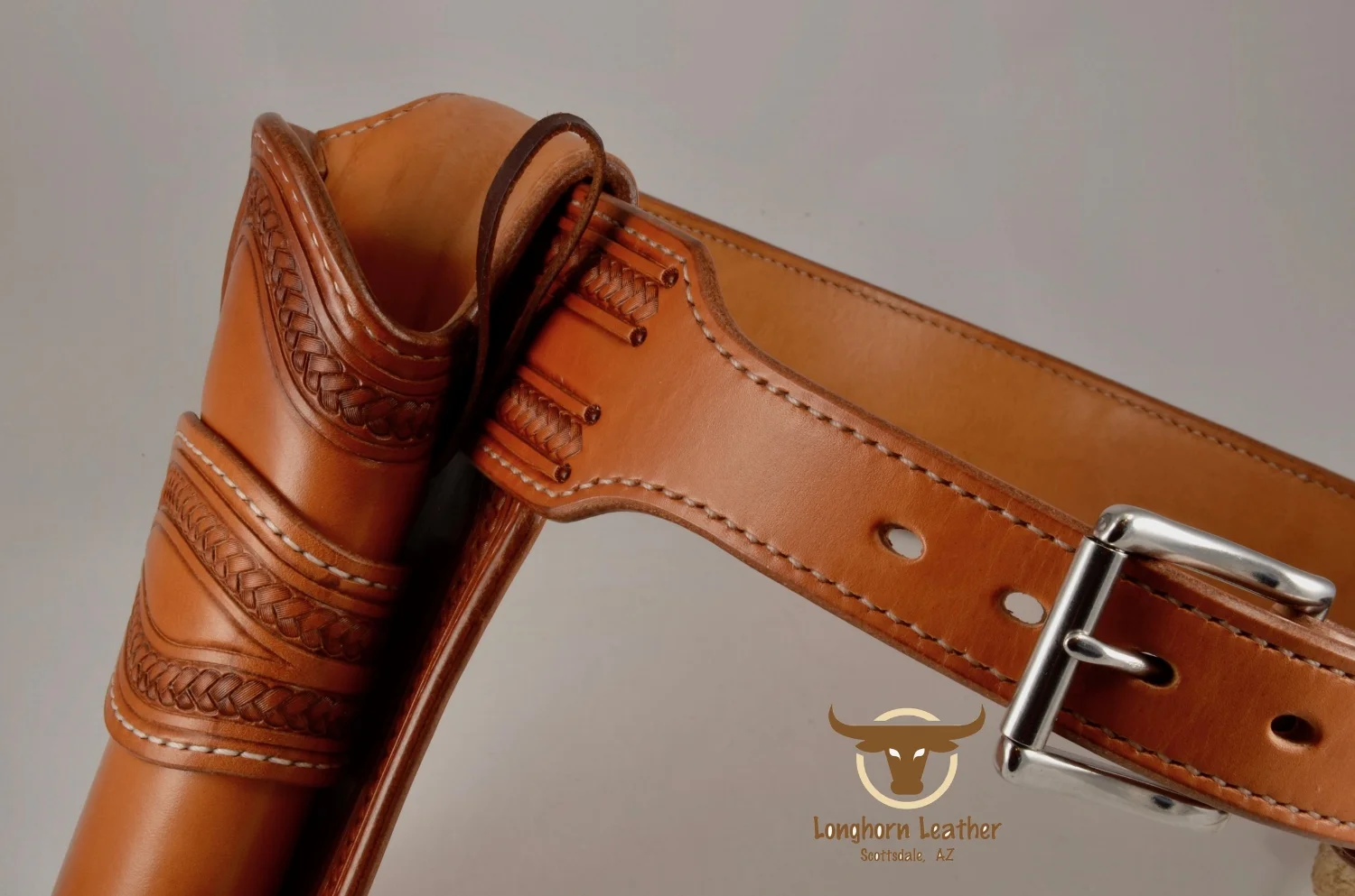 Belt with Matching Holster