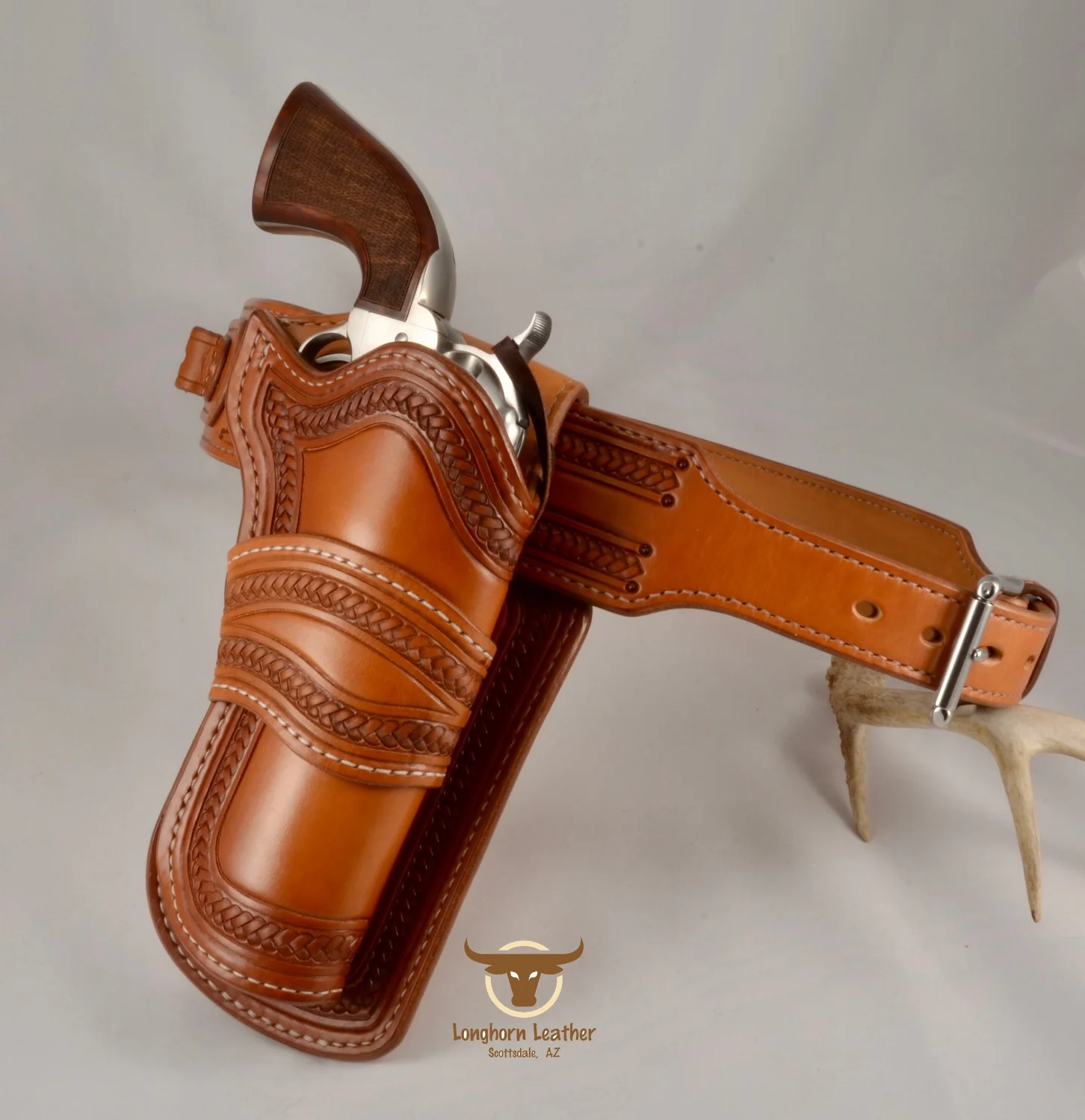Belt with Matching Holster