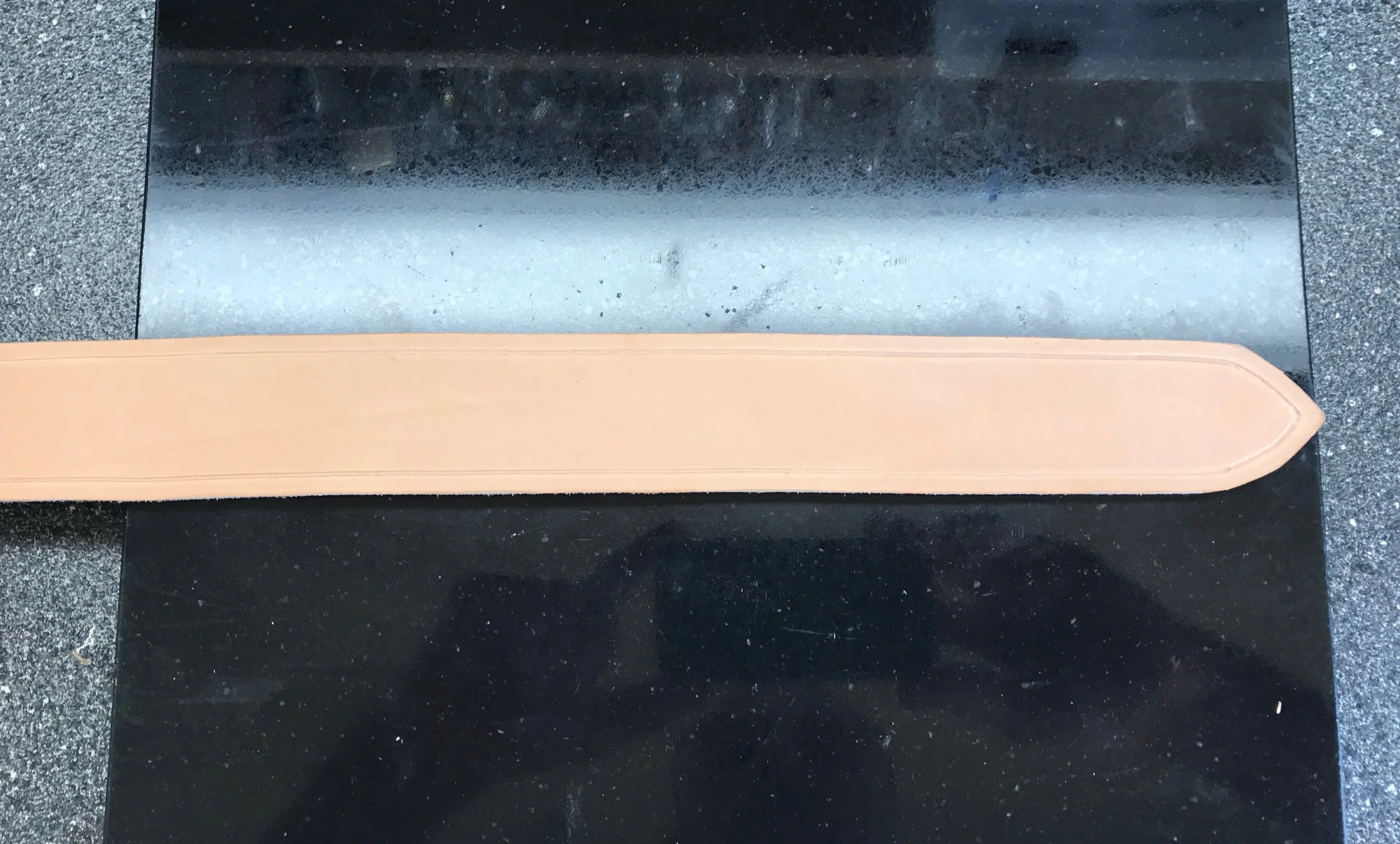 Stitch Groove Cut in Liner