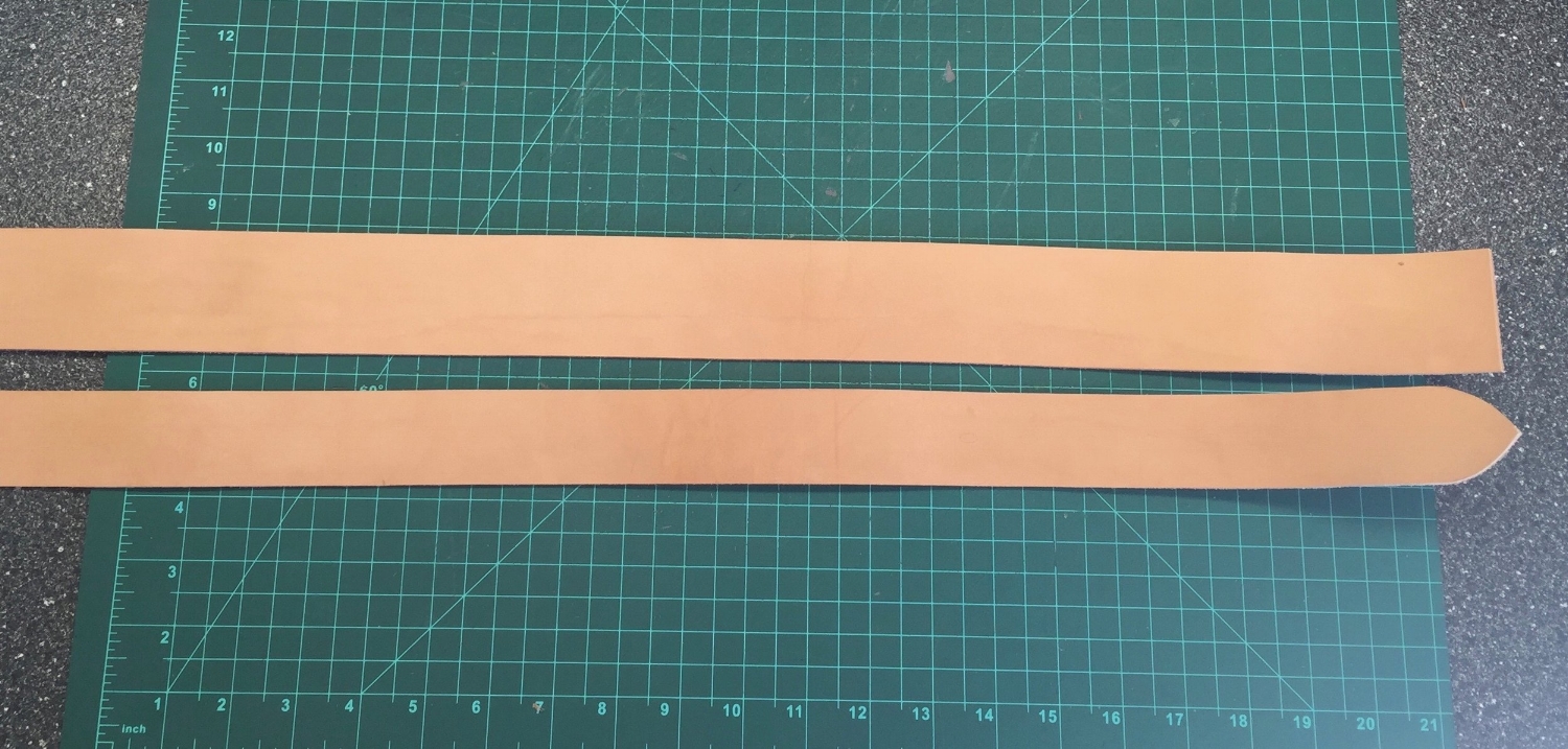 Leather Selected and Cut