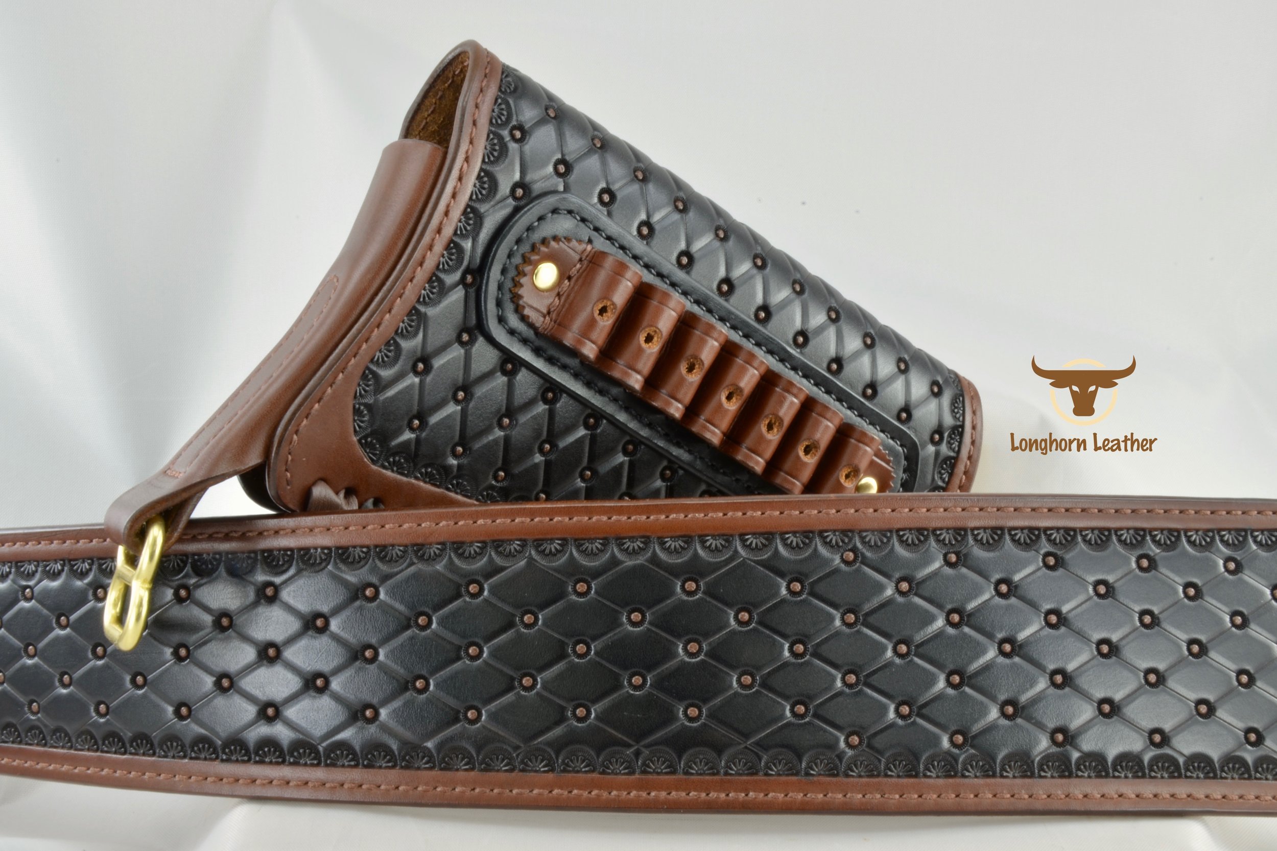 Henry "Big Boy" gunstock cover & rifle sling featuring the "San Carlos" design.