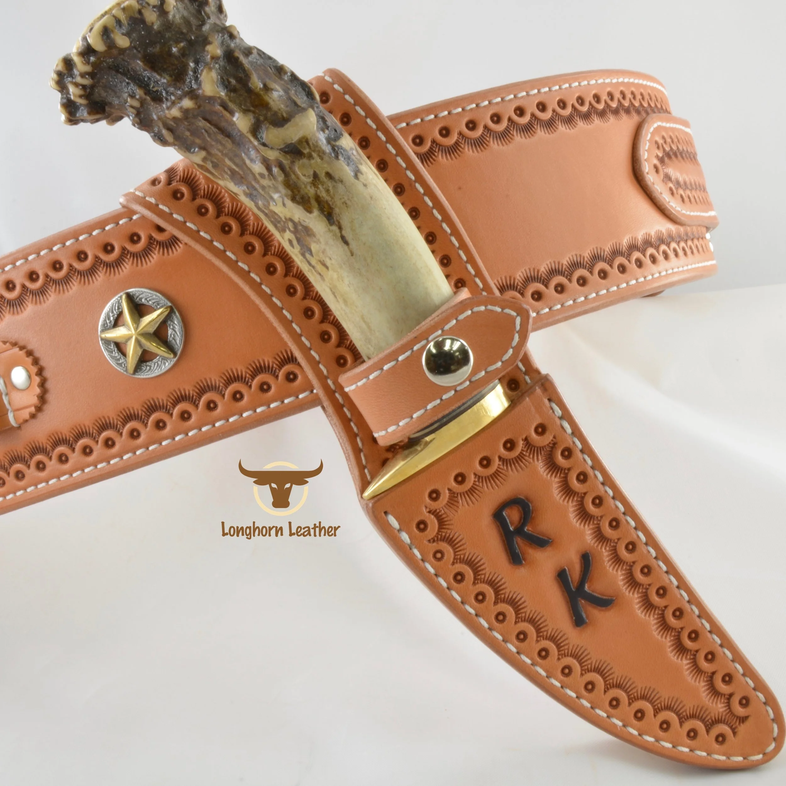 Knife Sheath featuring the "Cimarron" design.